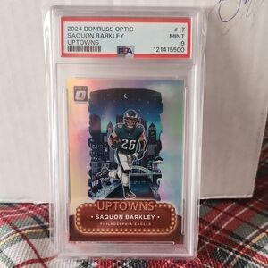 2024 Donruss Optic Saquon Barkley Card
